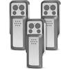 RUIZHI Telecomando per 114253 104257 104251, 433,92 MHz, 4 canali (3 pezzi)
