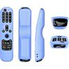 N+B Cover protettiva Per LG AN-MR21GC MR21N/21GA telecomando, custodia in silicone colorato per LG OLED TV telecomando magico (blu luminoso)