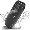 Ykall Cassa Bluetooth Portatile, 20W Altoparlante Bluetooth Impermeabile IPX6 Wireless 360° Stereo, con Luce LED 36 Ore di Riproduzione con HD Mic Supporto Radio FM, AUX, TF, USB
