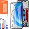 Arbilato Schermo per Huawei Honor 50 Lite/Honor X20 / Nova 8i Sostituzione NTN-L22 NTN-LX1 NTN-LX3 Display LCD Touch Screen Digitizer Assemblaggio parti di riparazione (nero con telaio)