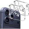 Lutree per iPhone 17 Pro Max Vetro Temperato Pellicola Fotocamera, 2 Pezzi Durezza 9H HD Lente Protettiva, Anti-Graffio Senza Bolle Fotocamera Protezione -Transparent