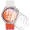 Natbok 5 pezzi Vetro Temperato per Huawei Watch GT Runner 2 36mm Pellicola Prottetiva,Anti Graffio,Durezza 9H,0,33mm Trasparente,Senza Bolle, Anti-Impronte Film per,Facile da Installare