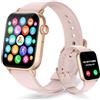 Generico Smartwatch da 1,9 Pollici, Rosa, con Bluetooth, Monitor Frequenza Cardiaca, Pressione Sanguigna, IP68, 116 Modalità Sport