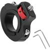 Anhoer Supporto per fotocamera da bicicletta/moto girevole a 360°, supporto per fotocamera Action Camera per GoPro Insta360 DJI Osmo e luce di riempimento 22-32 mm