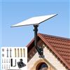 Burbifro Supporto da parete Starlink Standard Gen3/4/4X, angolo regolabile | Adattatore in alluminio, compatibile con la parabola Starlink Standard Gen3/4/4X