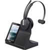 Yealink WH64 Workstation DECT Wireless Headset with 4 Touch Screen, Mono