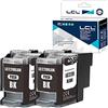 LCL Cartucce d'inchiostro Compatibile LC22U LC22UBK XL High Yield Nero Sostituzione per Brother DCP-J785DW MFC-J985DW (2-Pack)
