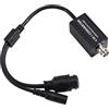Fegtrtyoa Adattatore per Telecamera di Sicurezza CCTV 720P/1080P AHD/TVI/CVI/CVBS Convertitore di Segnale 4-In-1 Ingresso BNC Uscita RJ45 265 RTSP
