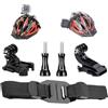 BeisDirect Cinghia di montaggio per casco da bicicletta con scheletro per accessori Insta360 Ace Pro, cinghia ventilata per action camera Insta360 Ace Pro/One X3/X2/X/RS/R DJI