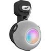honecumi HomePod Mini - Supporto da parete per HomePod Mini | HomePod Mini supporto da parete, gestione dei cavi, salvaspazio, supporto da parete per Homepod Mini Assistente vocale, elegante nero
