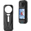 BeisDirect Custodia in silicone per Insta 360 X5 Custodia protettiva a prova di caduta antipolvere Custodia protettiva in silicone Custodia morbida per fotocamera sportiva Insta 360 X5