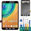 SRJTEK Kit di riparazione per Samsung Galaxy Tab Active3 LCD Display per Samsung Galaxy Tab Active 3 3rd 2020 Sostituzione dello schermo SM-T575 Touch Digitizer (nero, versione LTE)