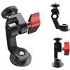 BeisDirect Staffa per fotocamera Insta360 X5, supporto per manubrio della fotocamera in lega di alluminio per moto e bici con vite da 1/4 di pollice espansa accessorio per Insta 360 X5 X4 X3 accessori