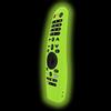 Szaerfa Custodia protettiva in silicone per telecomando TV per LG AN-MR600 AN-MR650A, Smart Television Controller Case Sleeve Holder Protector Skin, con cordino (Verde)