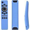 Szaerfa Custodia protettiva per Samsung Smart TV BN59-01312A/01312B Telecomando, Cover Protettiva di Ricambio per Telecomando Intelligente Antiurto in Silicone (blu luminoso)