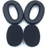 Generico Sostituzione padiglioni auricolari per Sony WH-1000XM2/MDR-1000X, cuscinetti auricolari per cuffie over ear, padiglioni auricolari in schiuma di spugna di memoria per le cuffie (Nero)