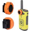 HYSHIKRA Clip posteriore di ricambio con forte magnetismo per walkie-talkie Motorola T92, T400, T460, T461, T465, T480, T402, T480, T500, T600, T605 - Accessorio per radio ricetrasmittenti (Arancione)