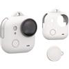 BeisDirect Custodia in silicone per Insta360 Go Ultra corpo della fotocamera, protezione obiettivo copertura protettiva in silicone per Insta 360 Go Ultra Standalone accessori per fotocamera (bianco)
