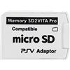 TOOGOO Versione 6.0 SD2VITA per PS Vita Memory TF Card per Psvita Game Card PSV 1000/2000 Adapter 3.65 Sistema SD Micro-SD Card R15