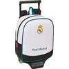 safta Real Madrid Attrezzatura 26/27 - Zaino asilo con carrello Safta, ideale per bambini di diverse età, comodo e versatile, qualità e resistenza, 22 x 10 x 27 cm