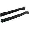 MoSundi Strisce di tenuta per montante B in ABS nero, compatibili con Opel Astra H 2004-2010 e Opel Astra H 2004-2010 OEM 13123710 13123711