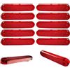 Formplas 10 x 6 SMD LED Luci di Posizione Laterali Indicatore Ingombro Rosso Camion Rimorchio Furgoni 12v 24v