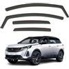 AirFlux Set di 4 deflettori antivento compatibili con modelli PEUGEOT 5008 MK2 2017 2018 2019 2020 2021 2022 2023 2024.