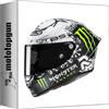 MOTOTOPGUN casco integrale per moto hjc rpha 1 v2 carbon snow diablo mc10sf taglia s mototopgun 18297007