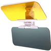 BesDirect 2 in 1 auto anabbagliante Visiera, HD auto parasole per il giorno/notte, guida Car Visor Sun Blocker per parabrezza, regolabile parasole dell'automobile e di visione notturna Visor Extender