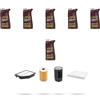 HOFFCAR Kit tagliando 4 FILTRI e 6L OLIO M compatibile con Kia Cee D II (FD) 1.6 CRDI 81kw dal 2012