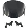 MOMOHCHGBT Cupolino Moto Per Suzuki BK400 BK600 GSR400 GSR600 GSR BK 400 600 2006-2012 Moto Parabrezza Deflettori Del Vento Staffa Parabrezza(Black And Bracket)
