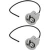 EMSea Connettore A Spirale Per Sensore Di Pressione Dell'olio A 2 Pin 2 Pezzi 7283-1114-30 Compatibile Con Toyota 2JZ K20Z3
