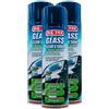 FEI FAN Pulitore Sgrassante Spray Glass CLEAN & SHINE Per Vetri e Cristalli Auto, Con Effetto Brillante. Potente e Veloce, Niente Aloni, Senza Ammoniaca 500ml (3 Spray)
