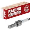 NGK Candela di accensione NGK Racing R0465B-10, 7506 | 1 pezzo | Distanza elettrodo 1,00 mm, OEM 7506 compatibile con BMW S 1000 RR 2014-2015, Honda CBR 1000 RR Fireblade 2017-2019