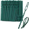 COM-FOUR® 200x raccoglitore per piante - raccoglitore per piante verde - raccoglitore universale - raccoglitore per fiori - lega arbusti e stabilizza piante - 10 cm (10 centimetri)