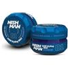 NISHMAN Hair Styling Wax for Men 01 - Gumgum 150g - Bubble Gum Profumo - Look lucido naturale - Forte tenuta - Gel per capelli da uomo Aqua Wax - Controllo e definizione di lunga durata