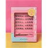 girl got lashes GirlGotLashes Pre Glued GGL Box - Estensione per ciglia autoadesive senza colla per la casa, 5 stili pre-infilati per 2 - 3 giorni - Ciglia fai da te Vegan Cruelty-Free - Non necessita di colla