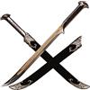kljhld Spada di Thranduil, spada da re elfo in acciaio inox, per cosplay, 60 cm