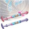 LLELEMAMO Pistola ad Acqua LED Effetto Fuochi d'Artificio per Bambini e Adulti, Blaster Luminoso a Pompa, Set Fucili Spara Acqua per Festa in Piscina Mare, Gioco Estivo Aperto Resistente (2Pcs-B)