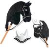 Hobby Horse Land Hobby Horse Parent (Black Star + Berretto Bianco)