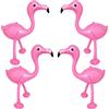 Aurihxus 4 fenicotteri gonfiabili, 50 cm, giocattoli gonfiabili, accessori per feste, giocattoli ad acqua, accessori per feste in piscina, divertimento estivo, spiaggia, giardino, decorazioni per