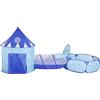 Floving pieghevole per bambini, tenda da gioco per bambini, tenda pop-up per interni ed esterni, casetta giocattolo per la conservazione dei giocattoli, con borsa per il trasporto (Kit Blu)