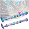 LLELEMAMO Pistola ad Acqua LED Effetto Fuochi d'Artificio per Bambini e Adulti, Blaster Luminoso a Pompa, Set Fucili Spara Acqua per Festa in Piscina Mare, Gioco Estivo Aperto Resistente (2Pcs-D)