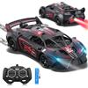 SAIFILI Bugetti Macchina Telecomandata per Bambini 3-12 anni Modellino RC Car, 1:18 Auto Telecomandata Bambino con Spray, Batteria Ricaricabile, Luce LED, Natale Compleanno Regalo per Ragazzi, Rosso