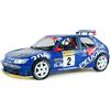 Kyosho Solido Peugeot 306 Maxi #2 Rally De Avilés 1997 - Modellino auto pressofuso J.Ascona J.Billmaier auto da corsa in miniatura dettagliata per sport motoristici, blu, scala 1:18