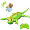 Ambesty Geco Telecomandato, Lucertola Telecomandata con Ricaricabile con Cavetto USB, Movimenti Realistici, Direzione Regolabile, Regali Giocattoli interattiviper para Bambini 4 5 6 7 8+ Anni