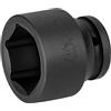 Jetech Bussola a impatto da 3/4 Dr 41 mm, bussola a impatto metrico da 3/4, attacco Cr-Mo 3/4 professionale, attacco standard da 41 mm, con design a 6 punti