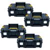 Dewalt DWST1-70703 TStak II - Scatola portaoggetti per utensili elettrici da 13,5 l, confezione da 4