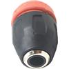 MoSundi Mandrino rapido compatibile con Metabo 10,8 V 12 V 18 V PowerMaxx BS18 Quick Basic Classic 301003330, plastica resistente e metallo, nero rosso