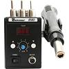 RSGXLFQZVAK Stazione Saldante, Saldatura di calore 85 8D 700W Display digitale BGA. Stazione saldatura della ripresa Hot Air Blower Gun(Noir)